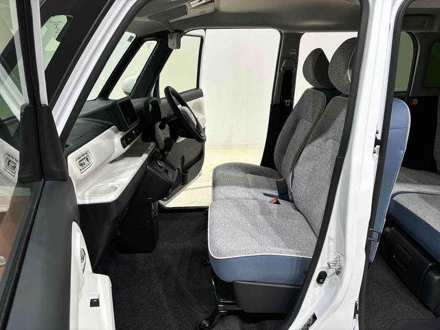 ムーヴキャンバス ストライプスＧ　　ＬＥＤヘッドライト　両側パワースライドドア　ＬＥＤヘッドランプ＆フォグランプ　両側電動スライドドア　キーフリーシステム　キーフリーシステム連動式電動格納ドアミラー　運転席・助手席シートヒーター　バックカメラ　フロントベンチシート（34枚目）