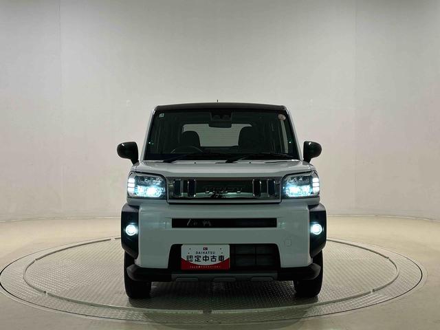 タフト Ｇターボ　ダーククロムベンチャー　２ＷＤ　ＣＶＴ車　ＬＥＤヘッドランプ＆フォグランプ　キーフリーシステム　キーフリーシステム連動式電動格納ドアミラー　運転席・助手席シートヒーター　バックカメラ　スカイフィールトップ　アダプティブクルーズコントロール（43枚目）