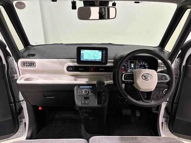 ムーヴキャンバス ストライプスGターボ ナビ バックカメラ ETC ドラレコ LEDオートライト・フォグランプ 電動パーキングブレーキ プッシュボタンスタート セキュリティアラーム バックカメラ 両側パワースライドドアウエルカムオープン機能 オート電動格納式ドアミラー(14枚目)