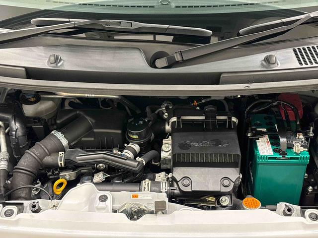 ムーヴキャンバス セオリーGターボ LEDオートライト・フォグランプ 電動パーキングブレーキ プッシュボタンスタート セキュリティアラーム バックカメラ 両側パワースライドドアウエルカムオープン機能 オート電動格納式ドアミラー(44枚目)