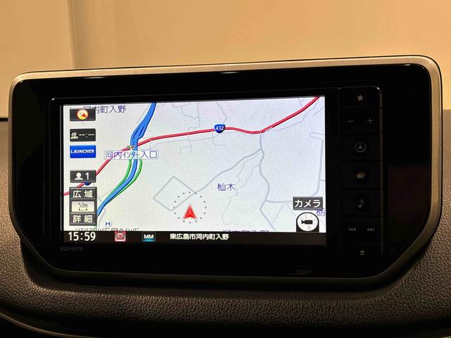 ムーヴ カスタム XリミテッドII SAIII カーナビ ETC パノラマモニター対応カメラ LEDオートハイビーム・フォグランプ 運転席シートヒーター アルミホイール オートライト プッシュボタンスタート セキュリティアラーム(6枚目)