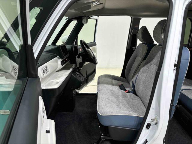 ムーヴキャンバス ストライプスG キーフリーシステム ステアリングスイッチ LEDオートライト・フォグランプ 電動パーキングブレーキ プッシュボタンスタート セキュリティアラーム バックカメラ 両側パワースライドドアウエルカムオープン機能 オート電動格納式ドアミラー(34枚目)