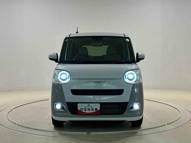 ムーヴキャンバス ストライプスGターボ LEDオートライト・フォグランプ 電動パーキングブレーキ プッシュボタンスタート セキュリティアラーム バックカメラ 両側パワースライドドアウエルカムオープン機能 オート電動格納式ドアミラー(44枚目)