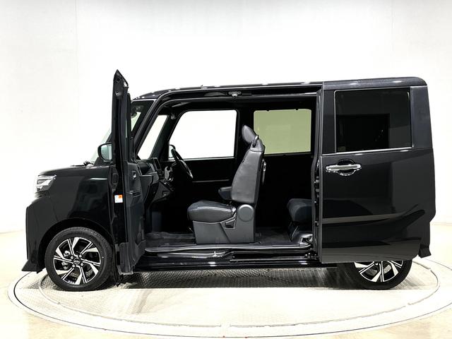 タント カスタムＸ　バックカメラ付き　両側パワースライドドア　ＬＥＤオートライト　パワースライドドアウェルカムオープン機能　電動パーキングブレーキ　運転席助手席シートヒーター　アルミホイール　キーフリーシステム　　オート電動格納式ドアミラー（8枚目）