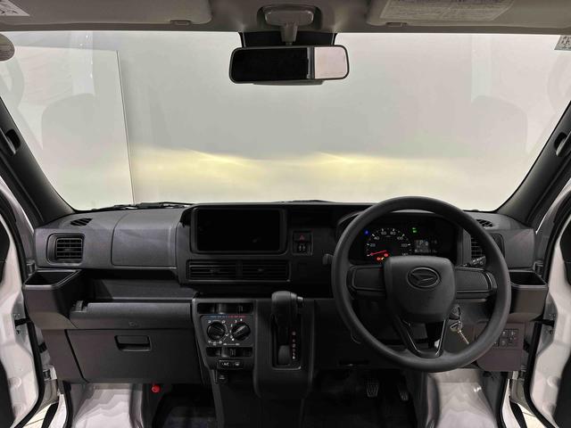 ハイゼットカーゴ ＤＸ　　２ＷＤ　キーレスエントリー　マニュアルエアコン　運転席・助手席パワーウインドウ　オートライト　ハンド式サイドブレーキ　ハロゲンヘッドライト　アイドリングストップ機能　　　テンパータイヤ　コーナーセンサー（10枚目）