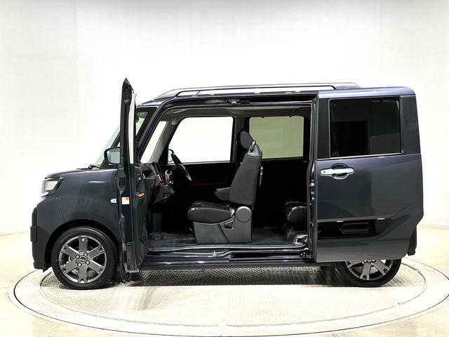 タント ファンクロスターボ 運転席・助手席シートヒーター 純正ナビ装着用アップグレードパック 両側電動スライドドア 電動パーキングブレーキ オートブレーキホールド機能 運転席シートリフター チルトステアリング 格納式リヤドアサンシェード(8枚目)