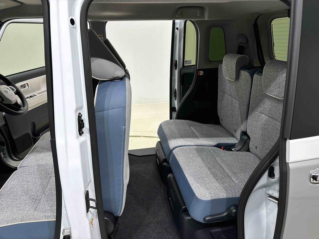 ムーヴキャンバス ストライプスG キーフリーシステム ステアリングスイッチ LEDオートライト・フォグランプ 電動パーキングブレーキ プッシュボタンスタート セキュリティアラーム バックカメラ 両側パワースライドドアウエルカムオープン機能 オート電動格納式ドアミラー(37枚目)