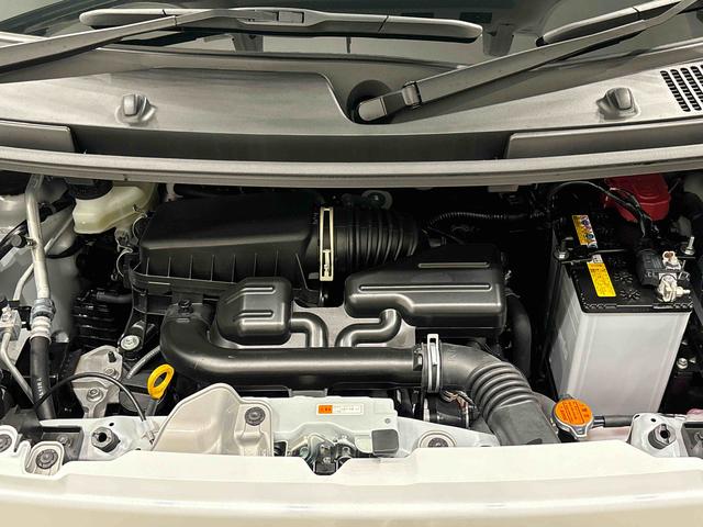 ムーヴキャンバス ストライプスG キーフリーシステム ステアリングスイッチ LEDオートライト・フォグランプ 電動パーキングブレーキ プッシュボタンスタート セキュリティアラーム バックカメラ 両側パワースライドドアウエルカムオープン機能 オート電動格納式ドアミラー(43枚目)