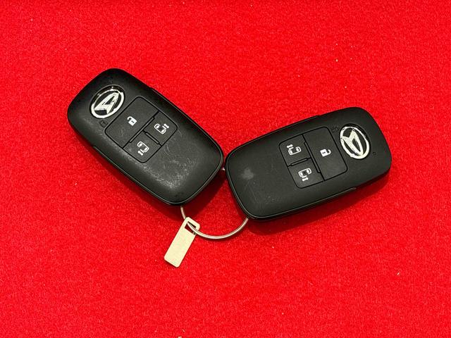 ムーヴキャンバス ストライプスＧターボ　全車速追従機能付ＡＣＣ　純正ナビ装着用アップグレードパック　運転席・助手席シートヒーター　両側電動スライドドア　電動パーキングブレーキ　オートブレーキホールド機能　３６０°スーパーＵＶ＆ＩＲカットガラス　キーフリーシステム（49枚目）