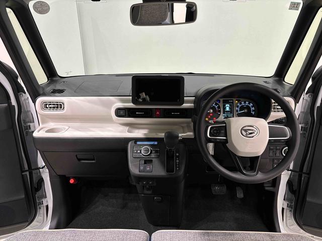 ムーヴキャンバス ストライプスＧ　両側電動スライドドア　キーフリーシステム　純正ナビ装着用アップグレードパック　運転席・助手席シートヒーター　電動パーキングブレーキ　オートブレーキホールド機能　フルＬＥＤヘッドランプ　３６０°スーパーＵＶ＆ＩＲカットガラス　オートエアコン（11枚目）