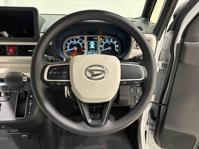 ムーヴキャンバス ストライプスＧ　両側電動スライドドア　キーフリーシステム　純正ナビ装着用アップグレードパック　運転席・助手席シートヒーター　電動パーキングブレーキ　オートブレーキホールド機能　フルＬＥＤヘッドランプ　３６０°スーパーＵＶ＆ＩＲカットガラス　オートエアコン（12枚目）