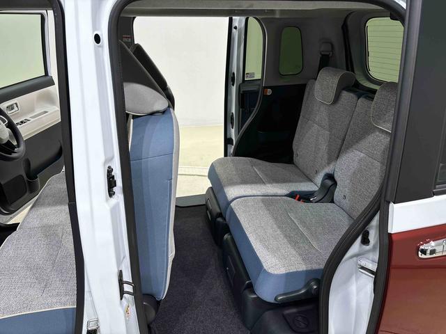 ムーヴキャンバス ストライプスＧ　両側電動スライドドア　キーフリーシステム　純正ナビ装着用アップグレードパック　運転席・助手席シートヒーター　電動パーキングブレーキ　オートブレーキホールド機能　フルＬＥＤヘッドランプ　３６０°スーパーＵＶ＆ＩＲカットガラス　オートエアコン（37枚目）