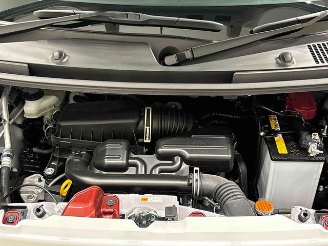 ムーヴキャンバス ストライプスＧ　両側電動スライドドア　キーフリーシステム　純正ナビ装着用アップグレードパック　運転席・助手席シートヒーター　電動パーキングブレーキ　オートブレーキホールド機能　フルＬＥＤヘッドランプ　３６０°スーパーＵＶ＆ＩＲカットガラス　オートエアコン（43枚目）