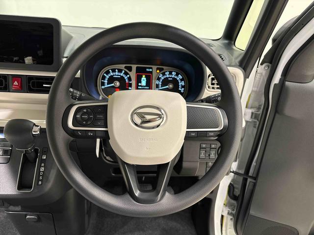 ムーヴキャンバス ストライプスＧ　バックモニター対応　電動パーキングブレーキ　ＬＥＤオートライト・フォグランプ　電動パーキングブレーキ　プッシュボタンスタート　セキュリティアラーム　バックカメラ　両側パワースライドドアウエルカムオープン機能　オート電動格納式ドアミラー（12枚目）