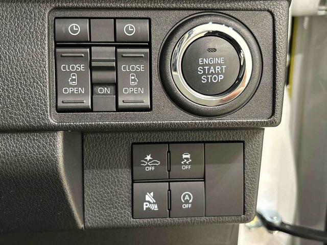 ムーヴキャンバス ストライプスＧ　バックモニター対応　電動パーキングブレーキ　ＬＥＤオートライト・フォグランプ　電動パーキングブレーキ　プッシュボタンスタート　セキュリティアラーム　バックカメラ　両側パワースライドドアウエルカムオープン機能　オート電動格納式ドアミラー（20枚目）