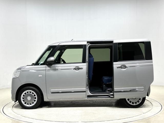 ムーヴキャンバス セオリーＧ　バックモニター対応　電動パーキングブレーキ　ＬＥＤオートライト・フォグランプ　電動パーキングブレーキ　プッシュボタンスタート　セキュリティアラーム　バックカメラ　両側パワースライドドアウエルカムオープン機能　オート電動格納式ドアミラー（8枚目）