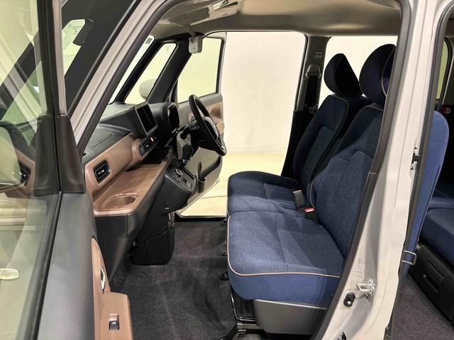 ムーヴキャンバス セオリーＧ　バックモニター対応　電動パーキングブレーキ　ＬＥＤオートライト・フォグランプ　電動パーキングブレーキ　プッシュボタンスタート　セキュリティアラーム　バックカメラ　両側パワースライドドアウエルカムオープン機能　オート電動格納式ドアミラー（34枚目）