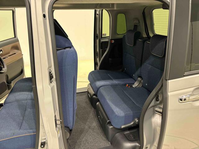 ムーヴキャンバス セオリーＧ　バックモニター対応　電動パーキングブレーキ　ＬＥＤオートライト・フォグランプ　電動パーキングブレーキ　プッシュボタンスタート　セキュリティアラーム　バックカメラ　両側パワースライドドアウエルカムオープン機能　オート電動格納式ドアミラー（37枚目）