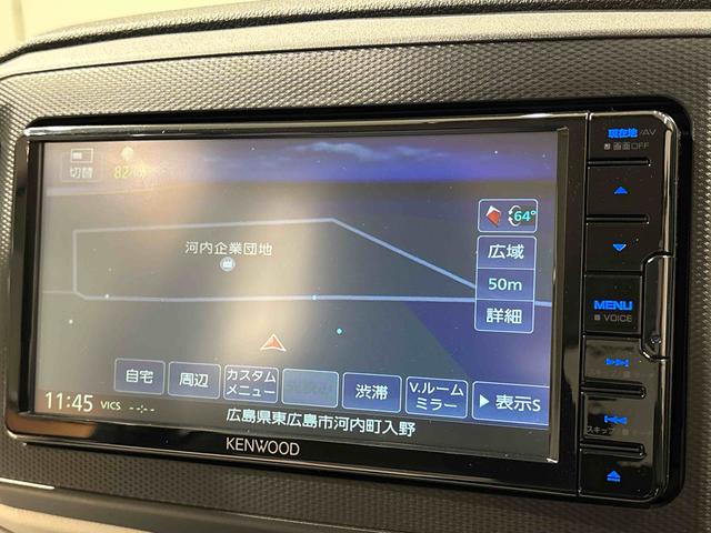 ミライース Ｘ　リミテッドＳＡＩＩＩ　ナビゲーション　ＥＴＣ　ＬＥＤヘッドランプ　セキュリティアラーム　コーナーセンサー　１４インチフルホイールキャップ　キーレスエントリー　電動格納式ドアミラー　ショツピングフック　マニュアルエアコン（6枚目）