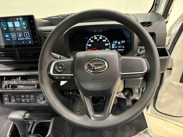 ハイゼットトラック ハイルーフ　９インチディスプレイオーディオ　ＬＥＤヘッドランプ　トップシェイドガラス　運転席ＳＲＳエアバック　バックソナー　電動式パワーステアリング　ＡＭ／ＦＭラジオ　あゆみ板掛けテールゲート　ＶＳＣ＆ＴＲＣ（15枚目）