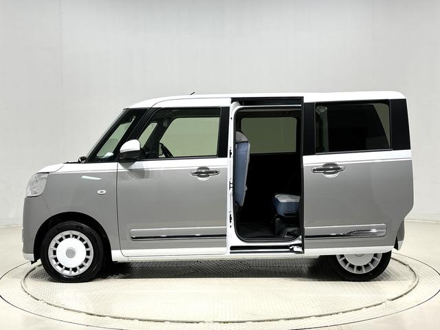 ムーヴキャンバス ストライプスＧ　ＬＥＤオートライト・フォグランプ　電動パーキングブレーキ　プッシュボタンスタート　セキュリティアラーム　バックカメラ　両側パワースライドドアウエルカムオープン機能　オート電動格納式ドアミラー（8枚目）