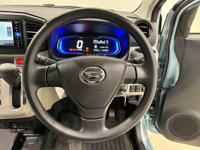 ミライース Ｘ　リミテッドＳＡＩＩＩ　ナビ　バックカメラ　ＥＴＣ　ＬＥＤヘッドランプ　セキュリティアラーム　コーナーセンサー　１４インチフルホイールキャップ　キーレスエントリー　電動格納式ドアミラー　ショツピングフック　マニュアルエアコン（14枚目）