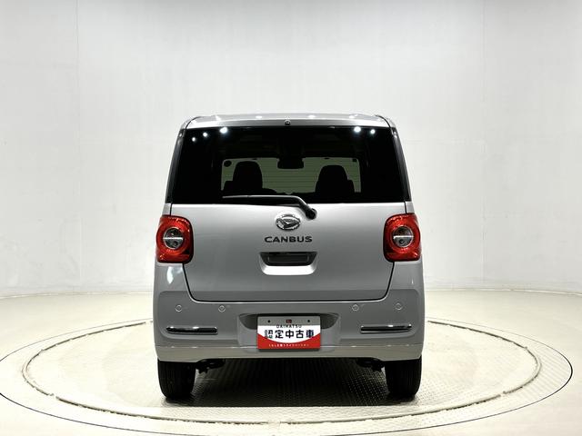 ムーヴキャンバス セオリーＧ　バックモニター対応　電動パーキングブレーキ　ＬＥＤオートライト・フォグランプ　電動パーキングブレーキ　プッシュボタンスタート　セキュリティアラーム　バックカメラ　両側パワースライドドアウエルカムオープン機能　オート電動格納式ドアミラー（9枚目）