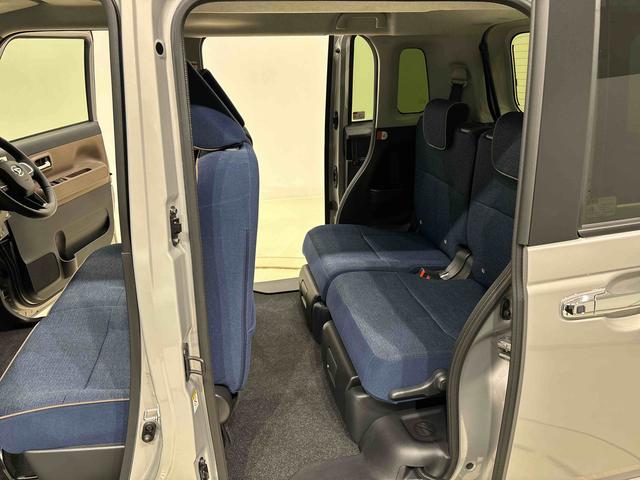 ムーヴキャンバス セオリーＧ　バックモニター対応　電動パーキングブレーキ　ＬＥＤオートライト・フォグランプ　電動パーキングブレーキ　プッシュボタンスタート　セキュリティアラーム　バックカメラ　両側パワースライドドアウエルカムオープン機能　オート電動格納式ドアミラー（37枚目）