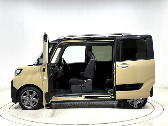 タント ファンクロスターボ　バックモニター　前席シートヒーター　電動パーキングブレーキ　後席両側パワースライドドア　サイドエアバッグ　ＬＥＤヘッドライト・フォグランプ　プッシュボタンスタート　オートライト　セキュリティーアラーム　純正１５インチアルミホイール（8枚目）