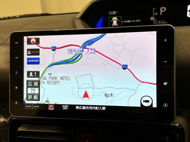 タント カスタムＲＳ　ナビ　パノラマモニター　ＬＥＤオートライト　パワースライドドアウェルカムオープン機能　オート電動格納式ドアミラー　助手席ロングスライド　助手席イージークローザー　アルミホイール　キーフリーシステム（6枚目）