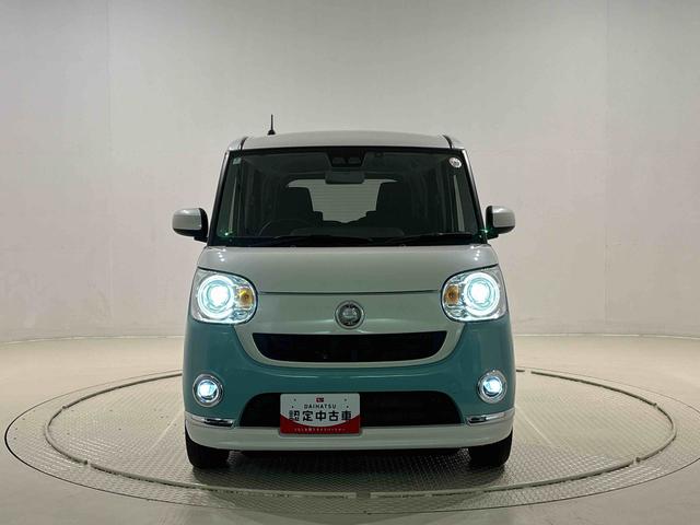 ムーヴキャンバス Ｇメイクアップ　ＳＡＩＩＩ　ブラックインテリアパック　純正ナビ装着用アップグレードパック　純正ナビゲーション　ドライブレコーダー　両側電動スライドドア　本革巻ステアリングホイール　Ｂｉ－ＡｎｇｌｅＬＥＤヘッドランプ　オートライト　キーフリーシステム（48枚目）