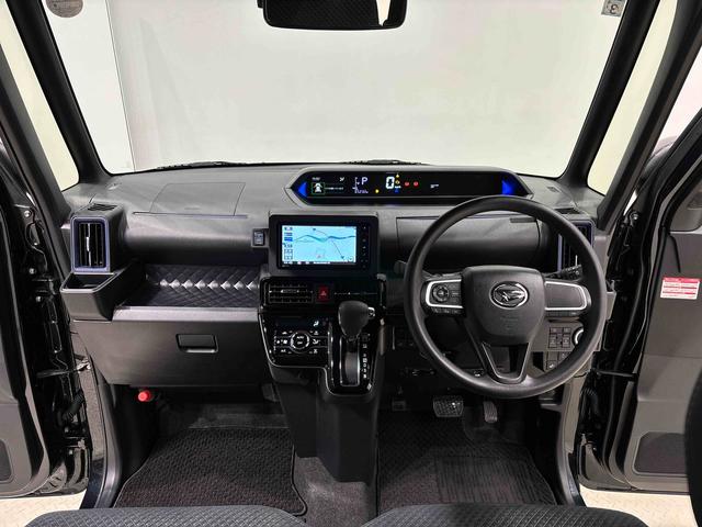 タント カスタムＸスタイルセレクション　キーフリーシステム　ナビゲーションシステム　パノラマモニター付きバックカメラ　ＥＴＣ　ドライブレコーダー　ウエルカムオープン機能付きパワースライドドア　運転席助手席シートヒーター　電動パーキングブレーキ　アルミホイール（14枚目）