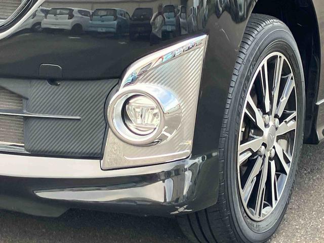 タント カスタムＸ　トップエディションＳＡＩＩ　２ＷＤ　ＣＶＴ　６６０ｃｃ　両側スライドドア　社外ナビ　バックモニター　被害軽減ブレーキ　横滑り防止装置　ＡＢＳ　アイドリングストップ　プッシュボタンスタート　ベンチシート　オートエアコン（5枚目）