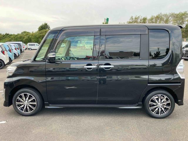 タント カスタムＸ　トップエディションＳＡＩＩ　２ＷＤ　ＣＶＴ　６６０ｃｃ　両側スライドドア　社外ナビ　バックモニター　被害軽減ブレーキ　横滑り防止装置　ＡＢＳ　アイドリングストップ　プッシュボタンスタート　ベンチシート　オートエアコン（11枚目）