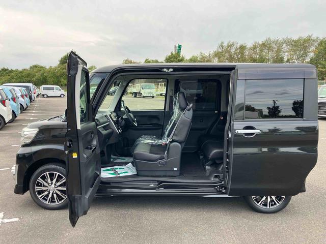 タント カスタムＸ　トップエディションＳＡＩＩ　２ＷＤ　ＣＶＴ　６６０ｃｃ　両側スライドドア　社外ナビ　バックモニター　被害軽減ブレーキ　横滑り防止装置　ＡＢＳ　アイドリングストップ　プッシュボタンスタート　ベンチシート　オートエアコン（28枚目）