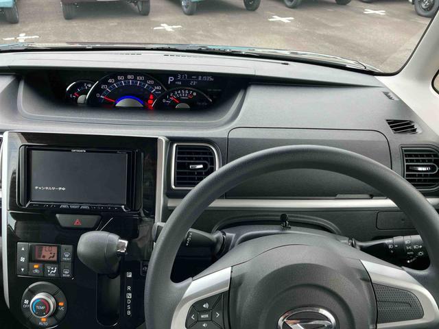 タント カスタムＸ　トップエディションＳＡＩＩ　２ＷＤ　ＣＶＴ　６６０ｃｃ　両側スライドドア　社外ナビ　バックモニター　被害軽減ブレーキ　横滑り防止装置　ＡＢＳ　アイドリングストップ　プッシュボタンスタート　ベンチシート　オートエアコン（57枚目）