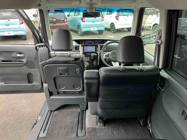 タント カスタムＸ　トップエディションＳＡＩＩ　２ＷＤ　ＣＶＴ　６６０ｃｃ　両側スライドドア　社外ナビ　バックモニター　被害軽減ブレーキ　横滑り防止装置　ＡＢＳ　アイドリングストップ　プッシュボタンスタート　ベンチシート　オートエアコン（79枚目）