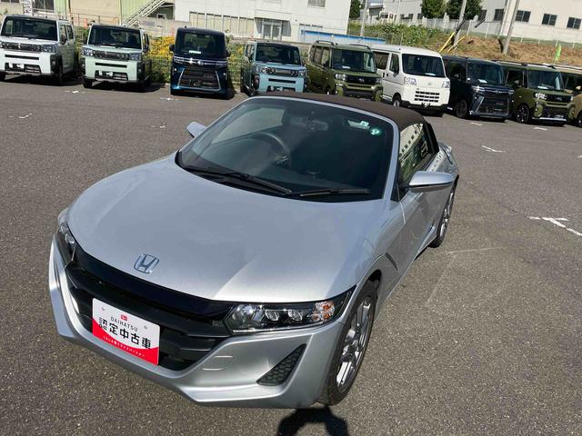 S660 β 2WD CVT 660cc ターボ パドルシフト ETC車載器 ABS 横滑り防止装置 オートエアコン 運転席・助手席エアバッグ ABS パワーウィンドウ 集中ドアロック(5枚目)