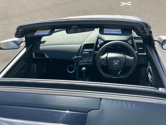 S660 β 2WD CVT 660cc ターボ パドルシフト ETC車載器 ABS 横滑り防止装置 オートエアコン 運転席・助手席エアバッグ ABS パワーウィンドウ 集中ドアロック(57枚目)