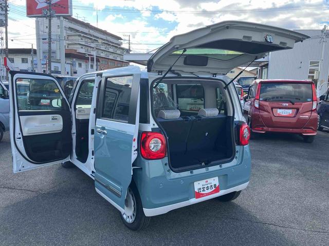 ムーヴキャンバス ストライプスＧ　２ＷＤ　ＣＶＴ　６６０ｃｃ　両側電動スライドドア　衝突被害軽減ブレーキ　横滑り防止装置　ＡＢＳ　アイドリングストップ　プッシュボタンスタート　ホットカップホルダー　前席シートヒーター　届出済未使用車（29枚目）