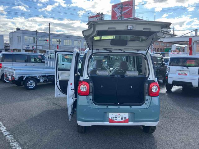 ムーヴキャンバス ストライプスＧ　２ＷＤ　ＣＶＴ　６６０ｃｃ　両側電動スライドドア　衝突被害軽減ブレーキ　横滑り防止装置　ＡＢＳ　アイドリングストップ　プッシュボタンスタート　ホットカップホルダー　前席シートヒーター　届出済未使用車（30枚目）