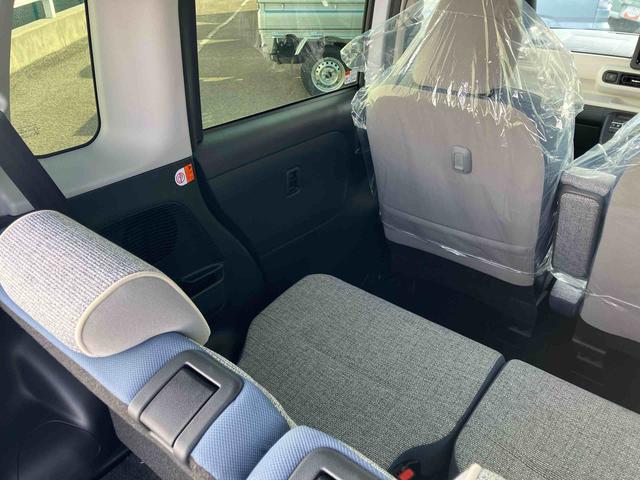 ムーヴキャンバス ストライプスＧ　２ＷＤ　ＣＶＴ　６６０ｃｃ　両側電動スライドドア　衝突被害軽減ブレーキ　横滑り防止装置　ＡＢＳ　アイドリングストップ　プッシュボタンスタート　ホットカップホルダー　前席シートヒーター　届出済未使用車（71枚目）