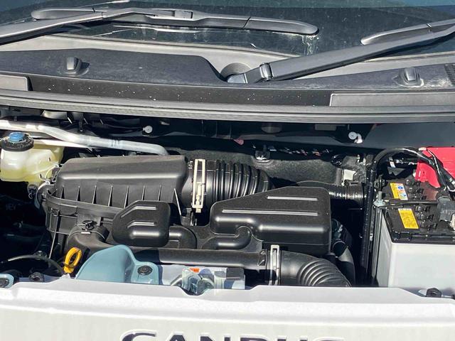 ムーヴキャンバス ストライプスＧ　２ＷＤ　ＣＶＴ　６６０ｃｃ　両側電動スライドドア　衝突被害軽減ブレーキ　横滑り防止装置　ＡＢＳ　アイドリングストップ　プッシュボタンスタート　ホットカップホルダー　前席シートヒーター　届出済未使用車（77枚目）