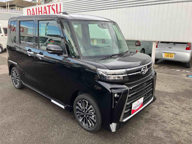 タント カスタムＲＳリミテッド　ターボ　２ＷＤ　ＣＶＴ　６６０ｃｃ　ターボ　両側電動スライドドア　衝突被害軽減ブレーキ　横滑り防止装置　ＡＢＳ　アイドリングストップ　プッシュボタンスタート　クルーズコントロール　届出済未使用車（9枚目）