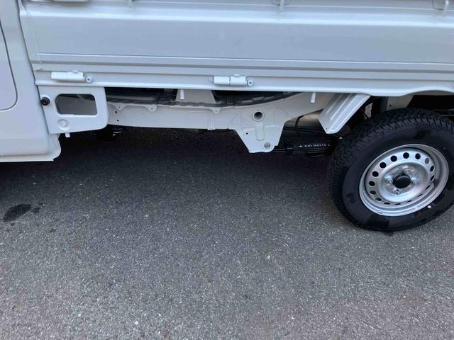 ハイゼットトラック スタンダード　農用スペシャル　４ＷＤ　ＣＶＴ　６６０ｃｃ　衝突被害軽減ブレーキ　横滑り防止装置　ＡＢＳ　アイドリングストップ　マニュアルエアコン　パワーステアリング　運転席・助手席エアバッグ　荷台作業灯　届出済未使用車（54枚目）