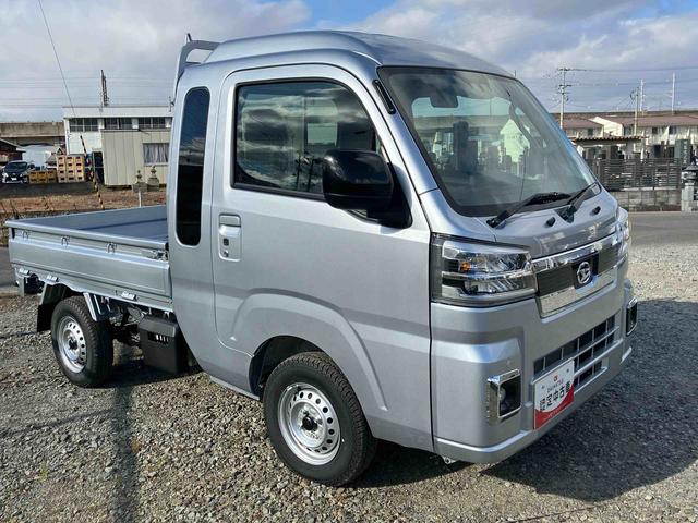 ハイゼットトラック ジャンボエクストラ　４ＷＤ　ＣＶＴ　６６０ｃｃ　衝突被害軽減ブレーキ　横滑り防止装置　ＡＢＳ　アイドリングストップ　プッシュボタンスタート　マニュアルエアコン　パワーステアリング　前席パワーウィンドウ　届出済未使用車（14枚目）