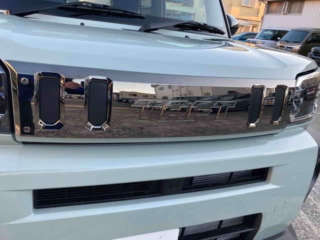 タフト Ｇターボ　ダーククロムベンチャー　スマートアシスト　２ＷＤ　ターボ　シートヒーター　スカイフィールトップ　電動パーキングブレーキ　オートホールド機能　全車速追従機能付ＡＣＣ　　　誤発進抑制制御機能　衝突回避支援ブレーキ機能（48枚目）