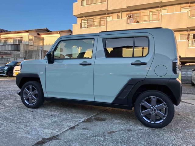 タフト Ｇターボ　ダーククロムベンチャー　スマートアシスト　２ＷＤ　ターボ　シートヒーター　スカイフィールトップ　電動パーキングブレーキ　オートホールド機能　全車速追従機能付ＡＣＣ　　　誤発進抑制制御機能　衝突回避支援ブレーキ機能（63枚目）