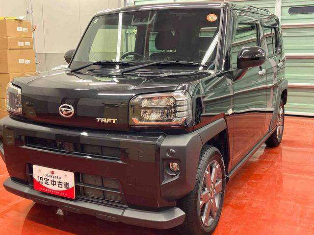 タフト Ｇターボ　４ＷＤ　６６０ｃｃ　スカイフィールトップ　衝突被害軽減ブレーキ　横滑り防止装置　ＡＢＳ　アイドリングストップ　プッシュボタンスタート　ナビ　クルーズコントロール　前席シートヒーター　車検整備付（2枚目）