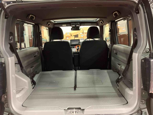 タフト Ｇターボ　４ＷＤ　６６０ｃｃ　スカイフィールトップ　衝突被害軽減ブレーキ　横滑り防止装置　ＡＢＳ　アイドリングストップ　プッシュボタンスタート　ナビ　クルーズコントロール　前席シートヒーター　車検整備付（66枚目）